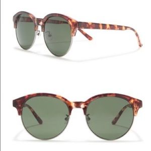 NEW ⭐️ Joe’s Jeans 54mm Round Tortoise Sunglasses